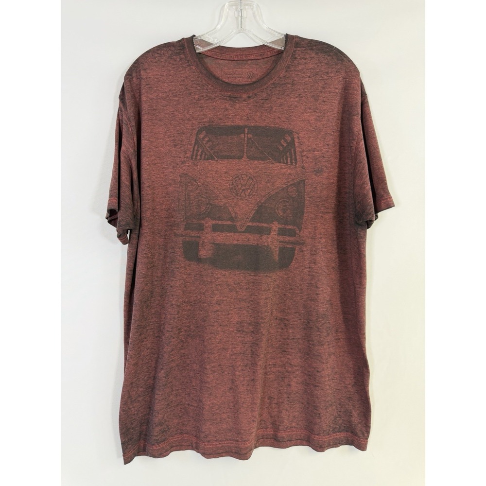 Vintage Volkswagen Mens T-Shirt XL Paper Thin Fahrvergnügen Burnout Retro
